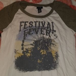 Rue 21 "festival fever" t-shirt